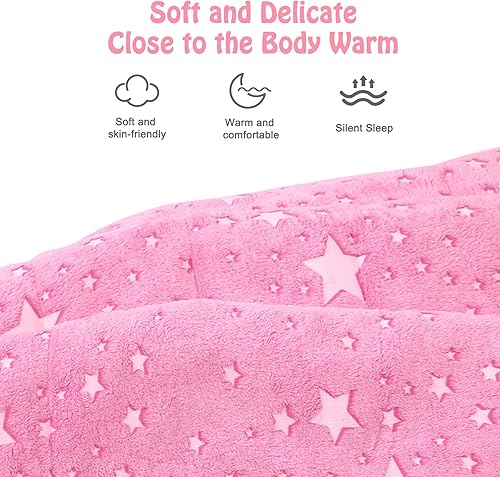 Miniatura 5 de Kids Sleeping Bags Glow-in-The-Dark Sleeping Bags and Kids nap mats 63 x 29 Soft and Comfortable Sleeping Bags for Kids Girls Boys Daycare naps and