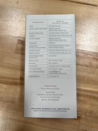 Miniatura 7 de Native Coconut  Vitamin B3 - Loción facial hidratante