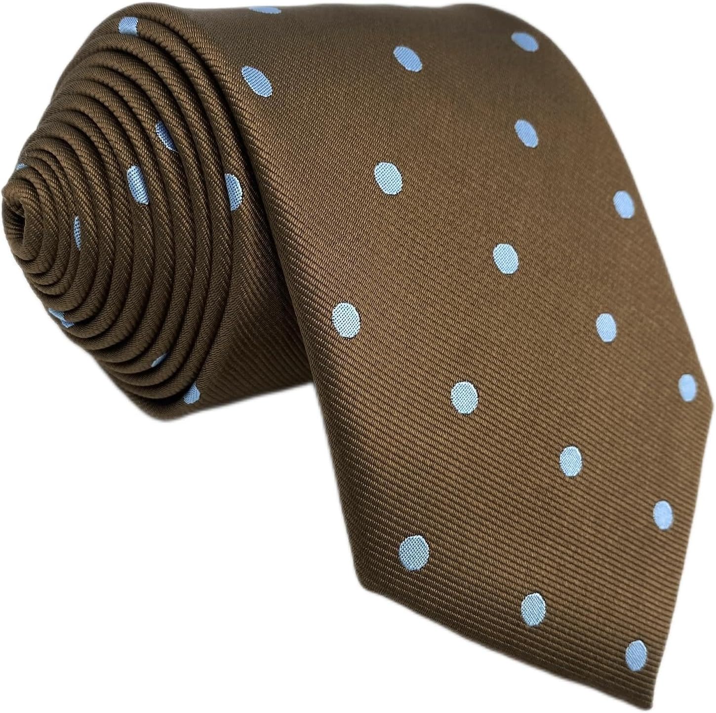 S&W SHLAX&WING Ties for Men Necktie Dotty Dot Orange Blue Red Brown for Business