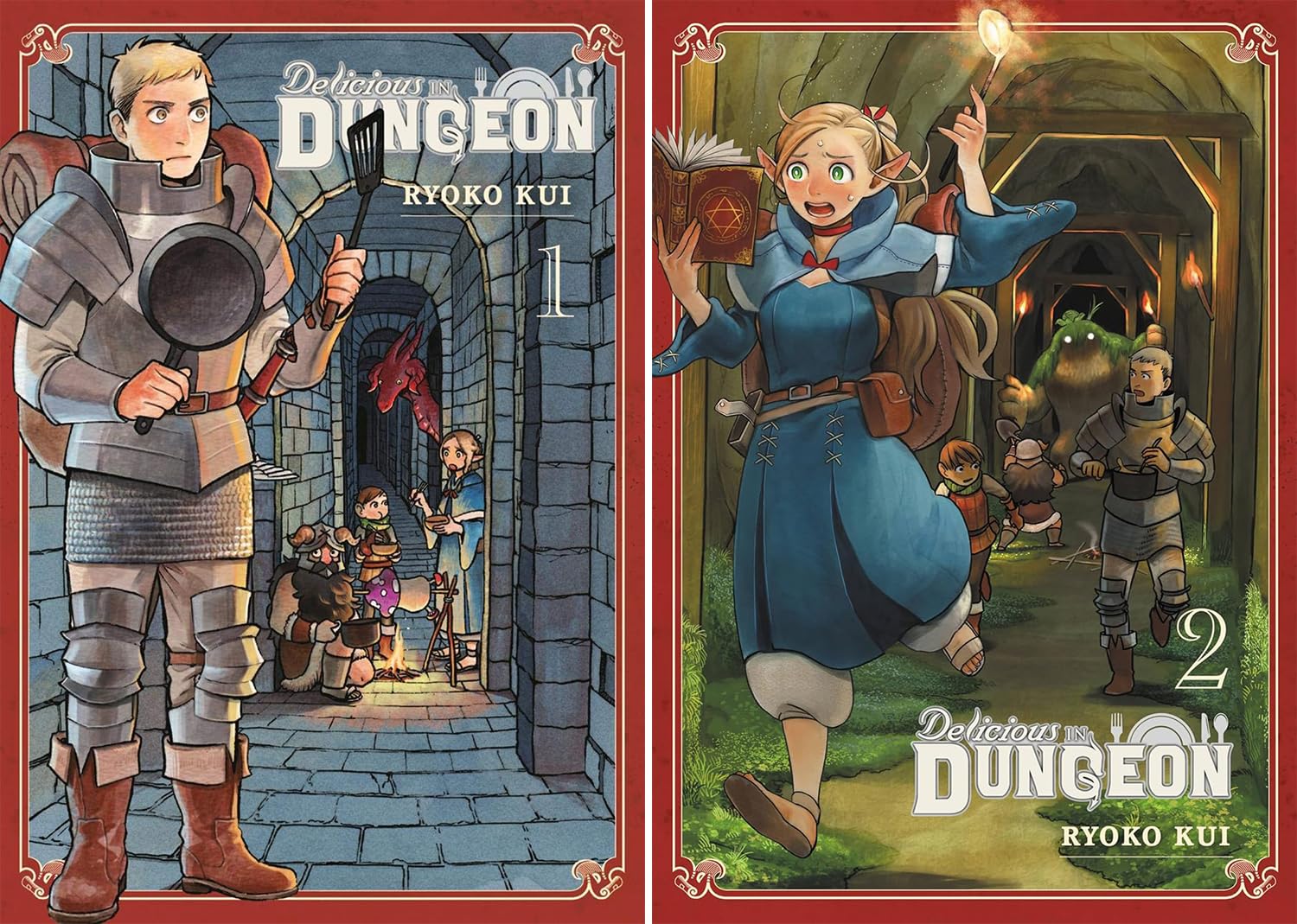 Set de Manga Delicious in Dungeon Vol. 1-14 de Ryoko Kui