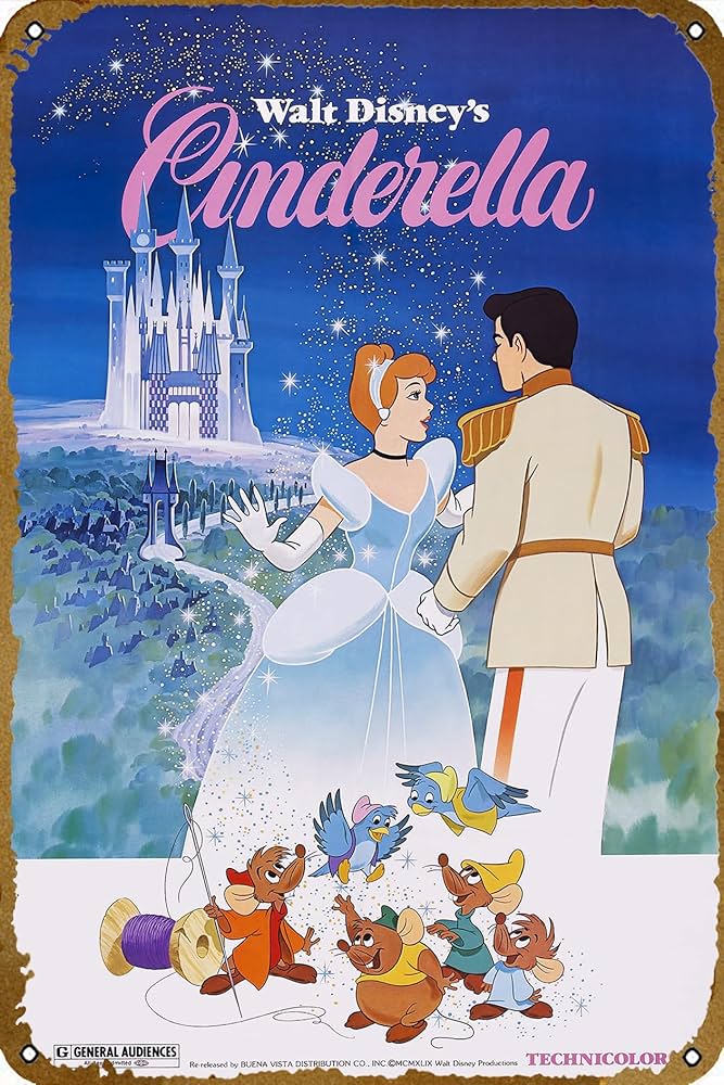 Amazon.co.jp: KNIOIL シンデレラアニメーション映画ポスター レトロ Amazon.co.jp: KNIOIL シンデレラアニメーション映画ポスター レトロ