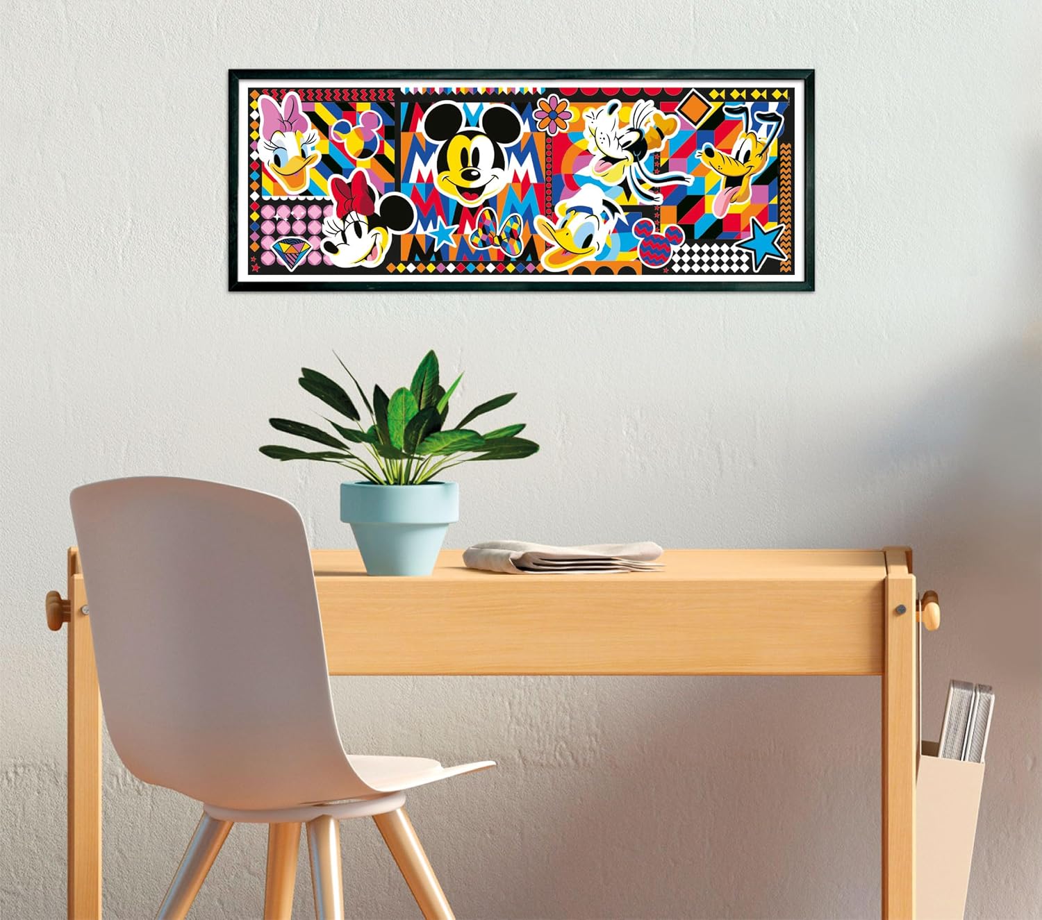 Clementoni Jigsaw Puzzle Disney Classics 1000 Pieces - Poster Included, Puzzle for Adults 14-99 Years, Gift for Men/Women, Disney, Made in Italy, 39871