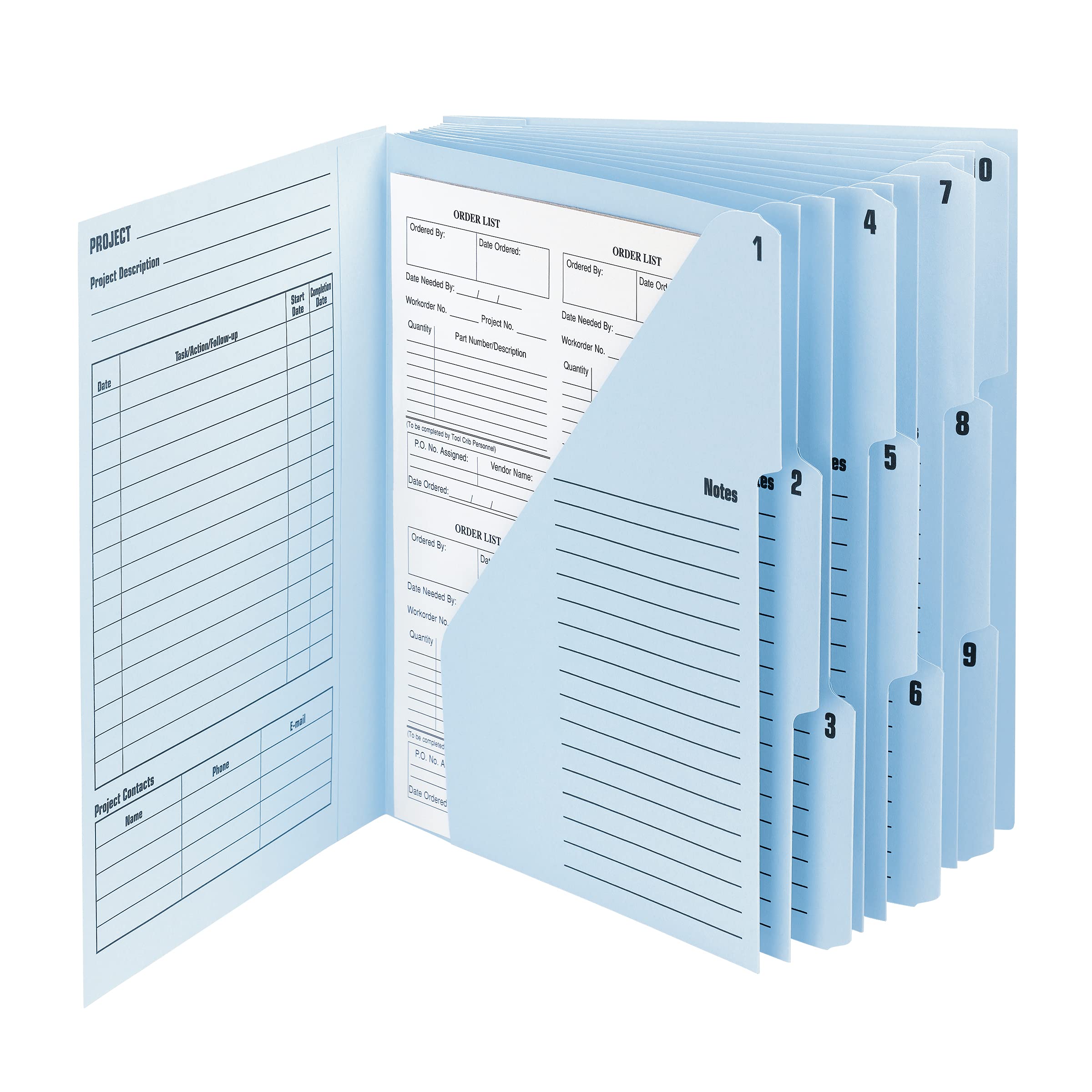 Amazon.com : Smead Project Organizer, 10 Pockets, Closed