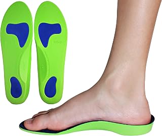 Neon Fix Sport Premium Grade Orthotic Insole Revolutionary Lightweight Soft & Sturdy Orthotic Active Children with Flat Feet Who Need Arch Support ((26 CM) US Big Kids Shoe Sizes 8-9)