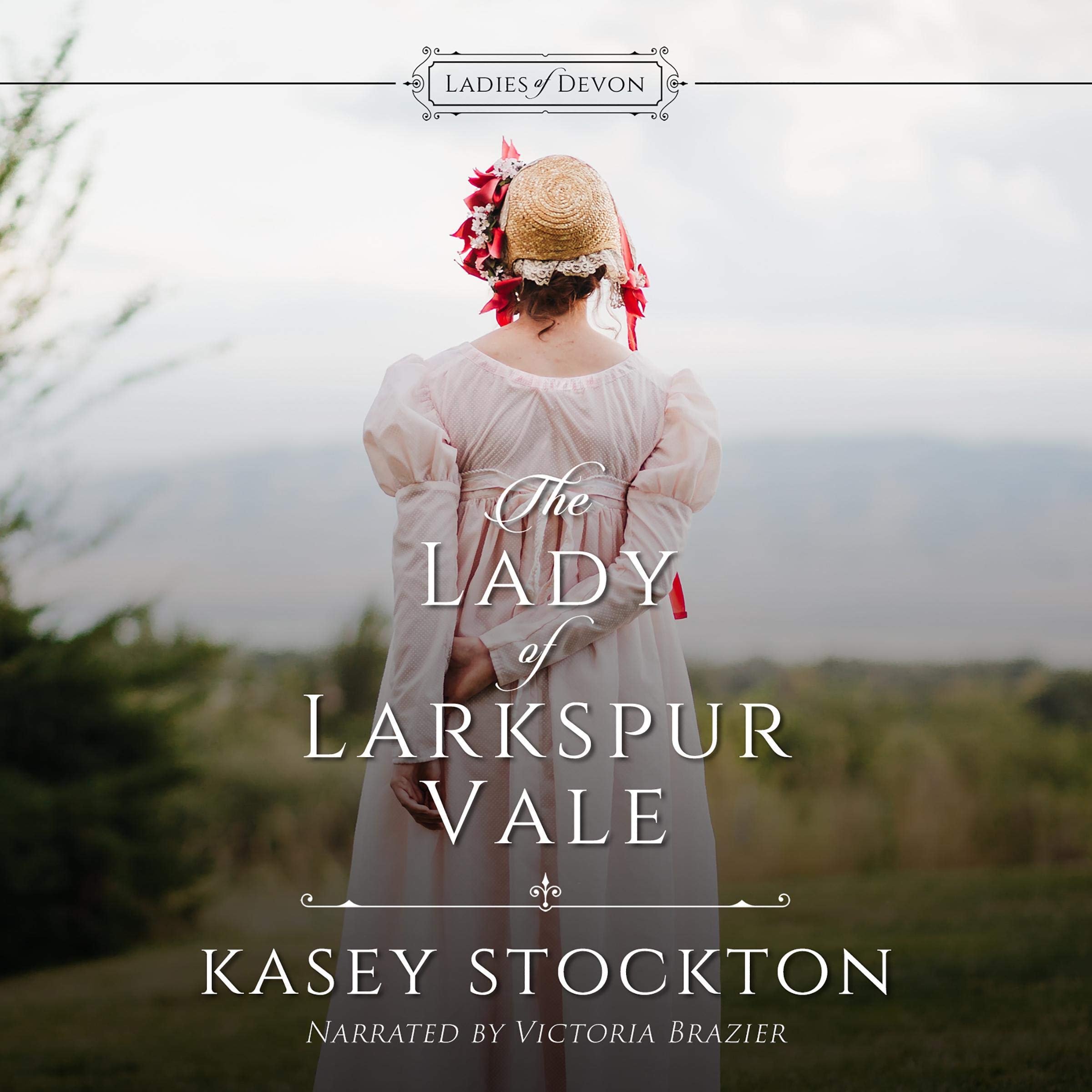 Cover art for The Lady of Larkspur Vale