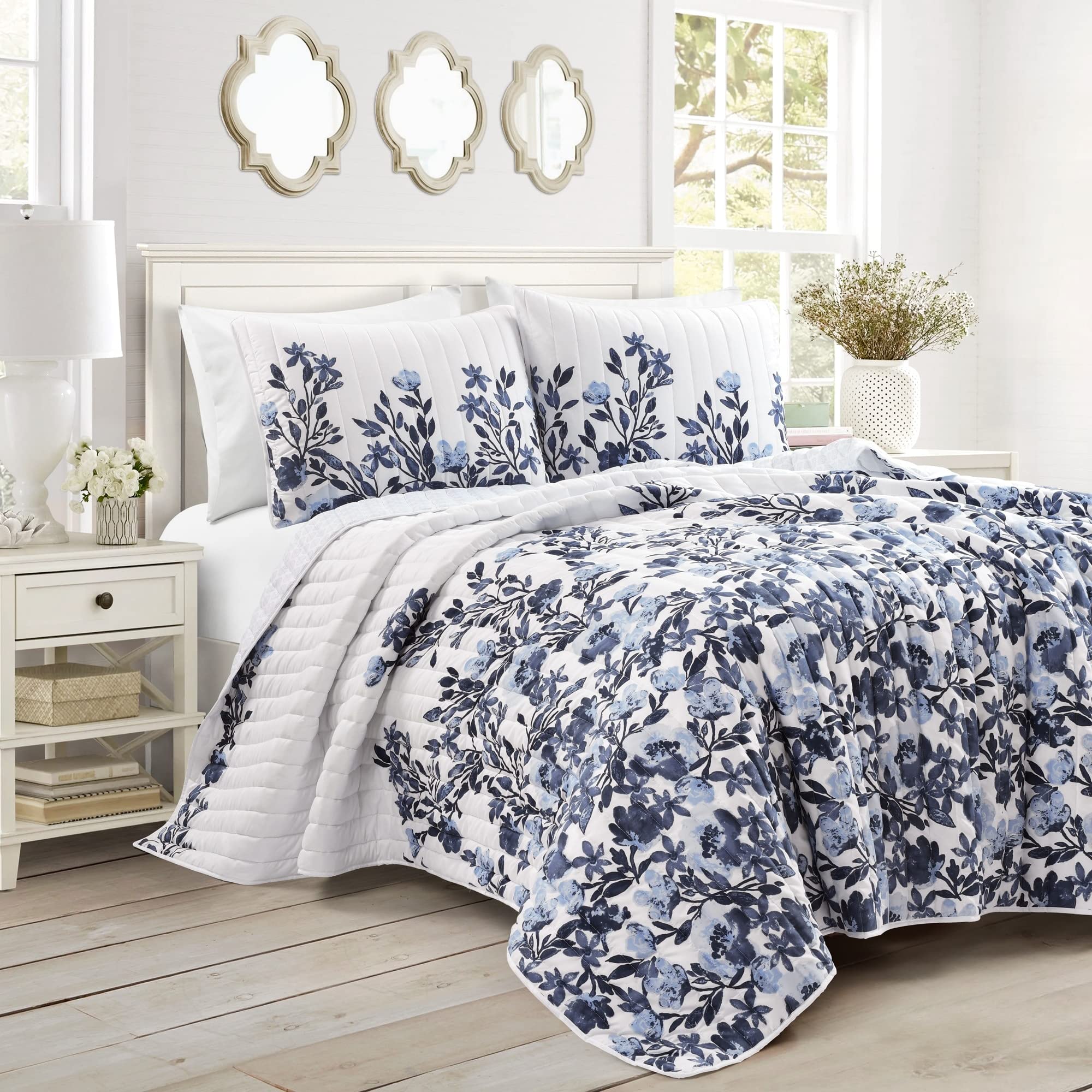 Housses de couettes très grand lit réversibles pour chambre parentale