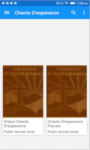 Chants D'esperance Haitian