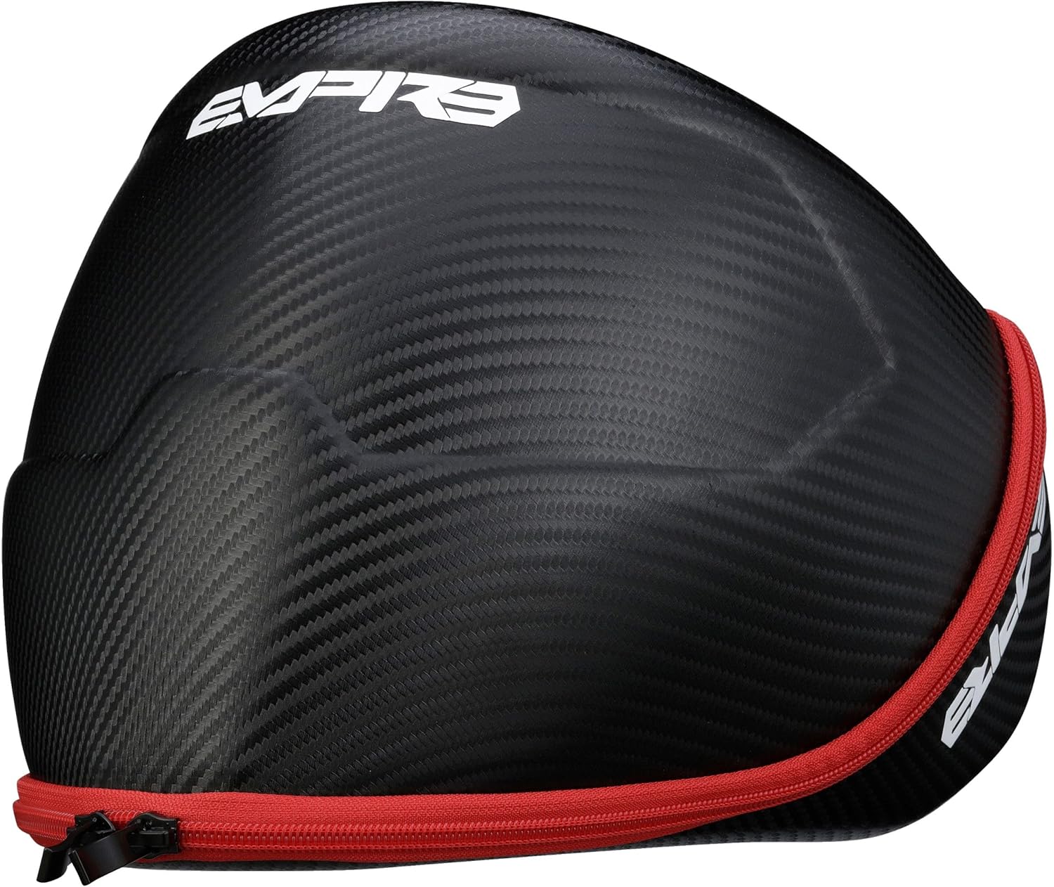 Empire Universal Goggle Case Black with Red Zipper C4