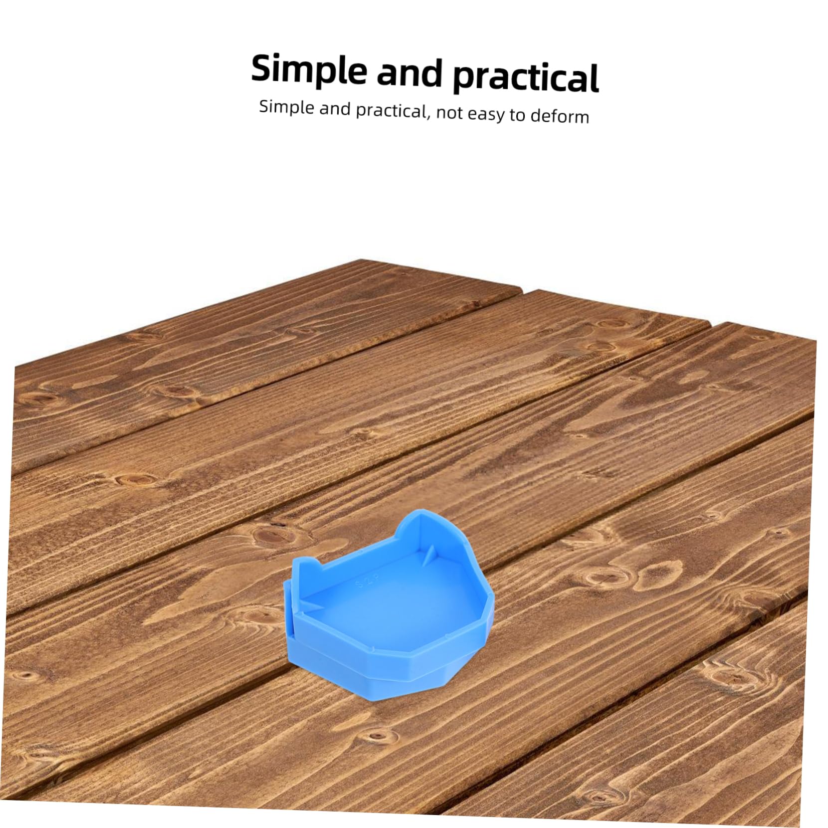 1 Set Base in Gesso Kit Per Modellare i Strumento Clinico Base Del in Silicone Portamodelli in Gesso Supporto Per Modello Plastica Blue