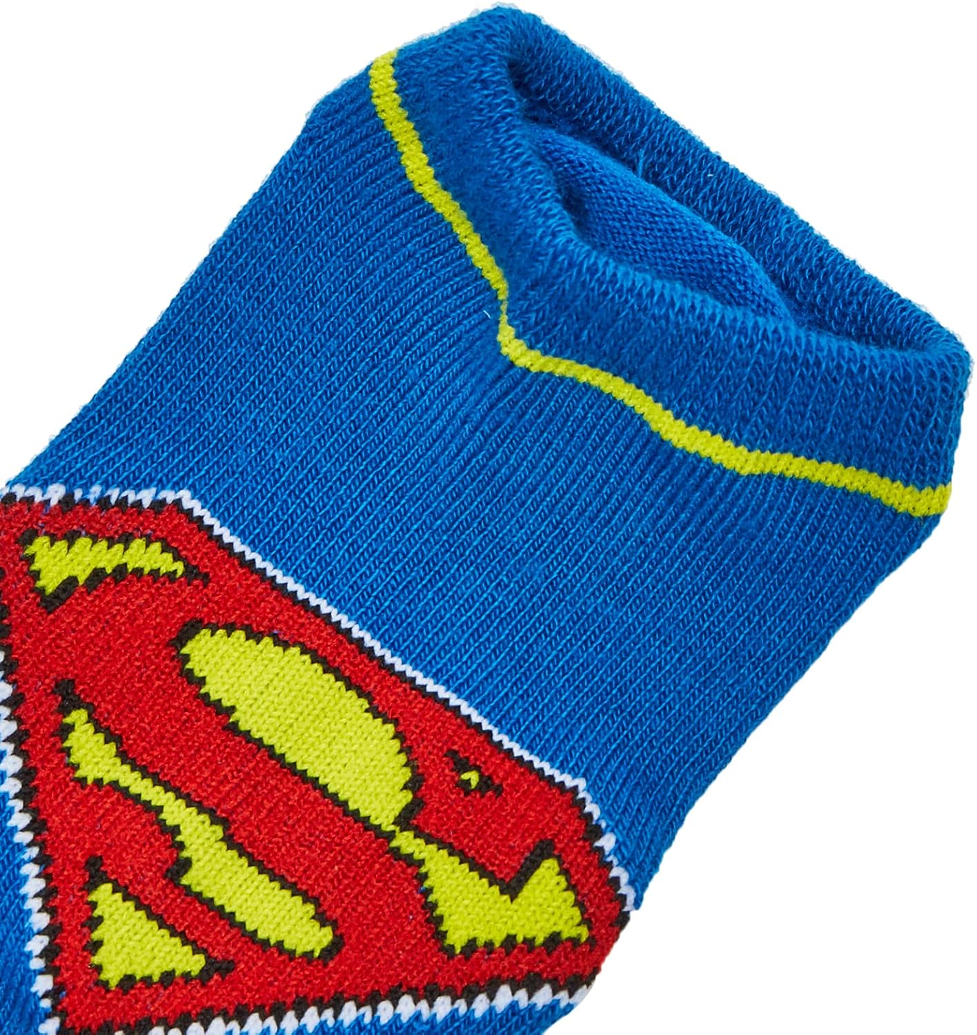 JUSTICE LEAGUE Boys' Superhero 5 Pack No Show Socks
