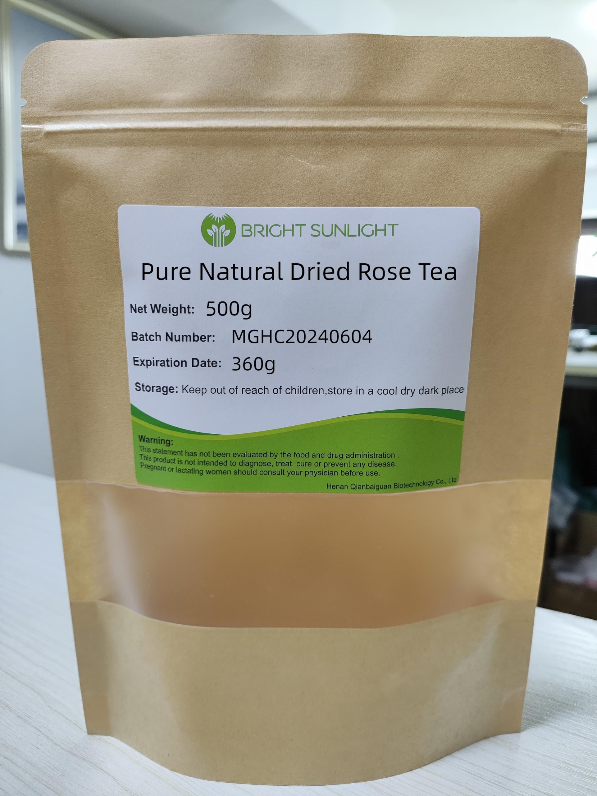 Pure Natural Dried Rose Buds 500g - Premium Food-grade Fragrant Rosebuds Dried Flowers - Perfect Choice For Rose Tea, Baking, Crafting, Soap Making