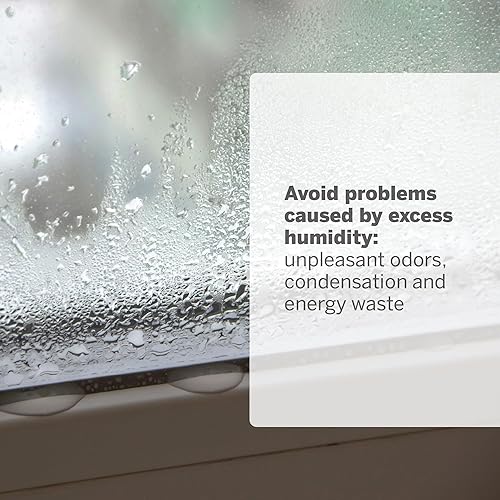 Miniatura 9 de HUMYDRY Paquete de 2 deshumidificadores de 2.2 lbs + 2 recambios  Absorber humedad no necesita electricidad  Control de humedad para habitaciones