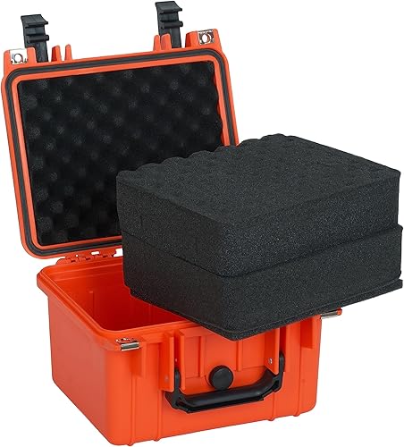 Miniatura 2 de MEIJIA Funda portátil para cámara impermeable IP67 para todo tipo de clima, funda rígida con espuma de ajuste personalizable, compatible con drones,