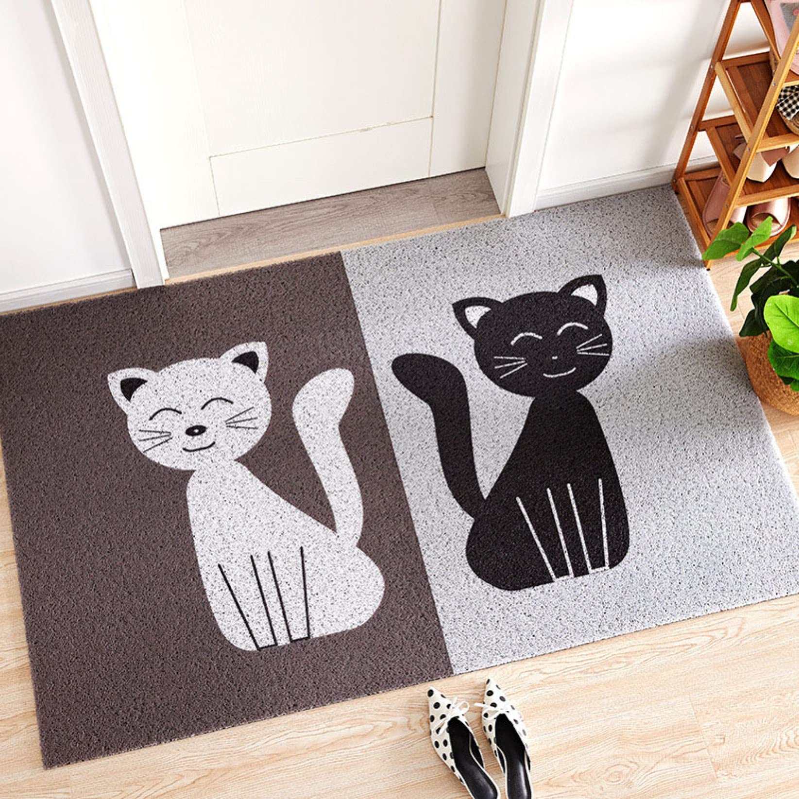 Amazon｜玄関マット マット 屋外 60*90cm 屋内 大きいサイズ 裏面 滑り