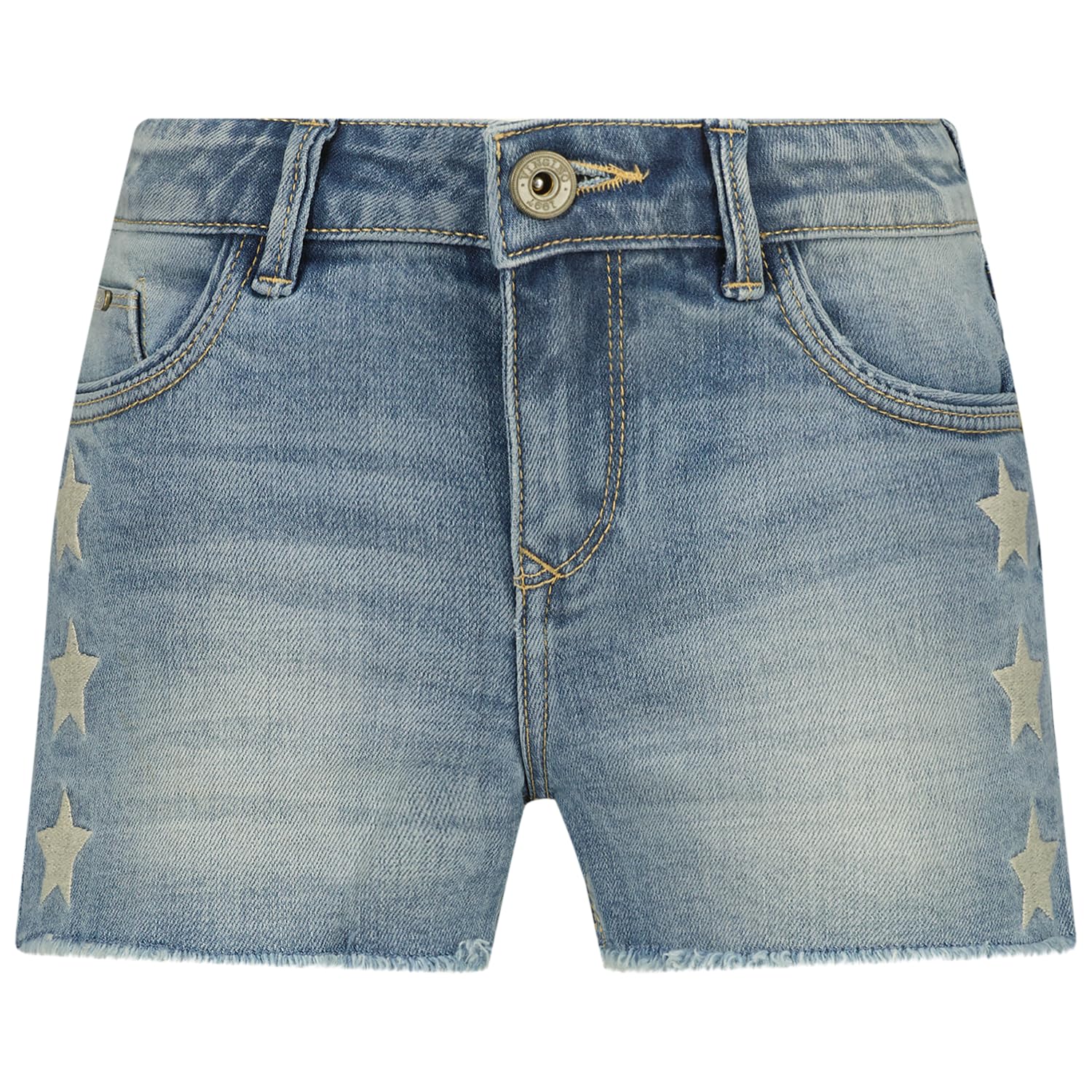 Short Vingino Dafina Star en jean de couleur vintage pour enfant 8 ans - 3