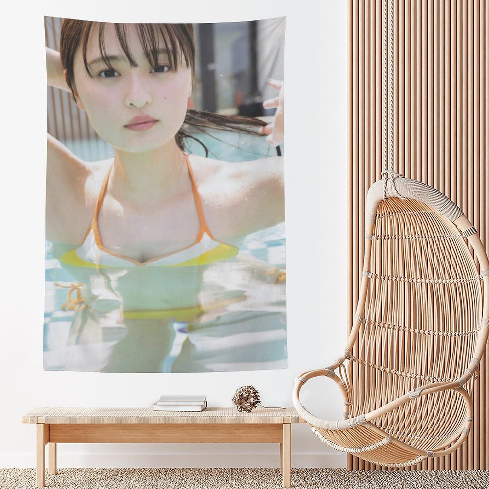 Amazon.co.jp: 遠藤さくら(乃木坂46)最新グラビア水着画像タペストリー