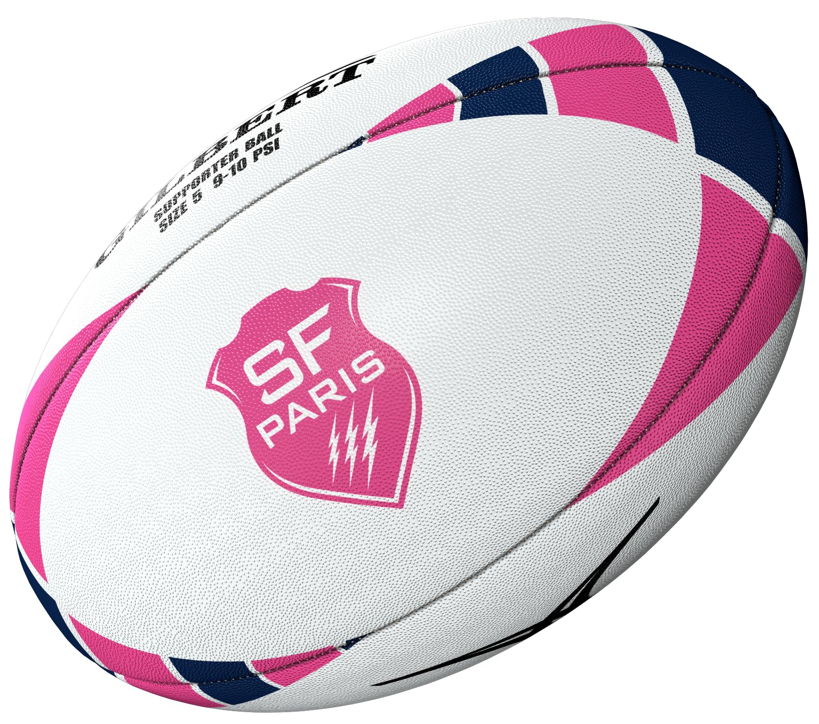 Ballon de Rugby Paris - Collection Officielle Gilbert - Taille 5