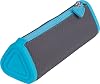 Serve Prismo Sl-Ply Triangle Pencil Bag, Dark Gray-Phosphorescent Blue