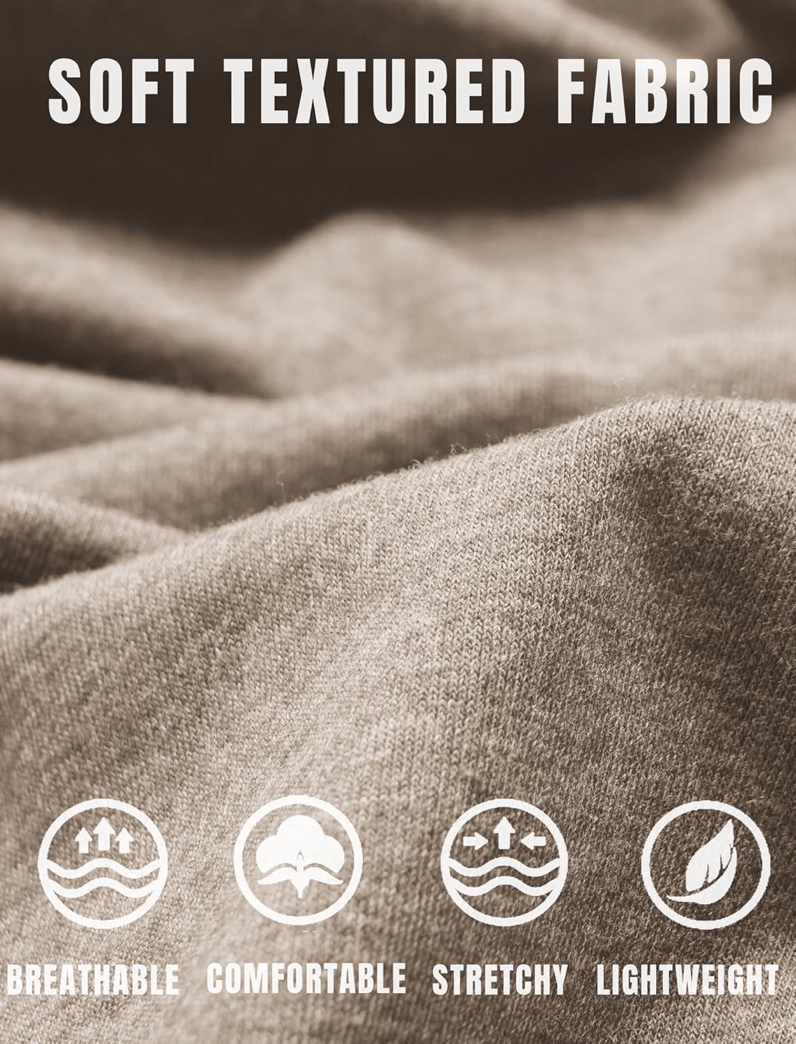 COOFANDY Men's Soft Henley Short Sleeve T Shirts Casual Basic Shirt with Pocket 3 Button Tees Summer Tops - Image 4