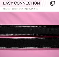 Vista 4 de Soozier Tapete de baile de poste, 2 pulgadas de alto x 5 pies de ancho, plegable, para el hogar, ligero y plegable