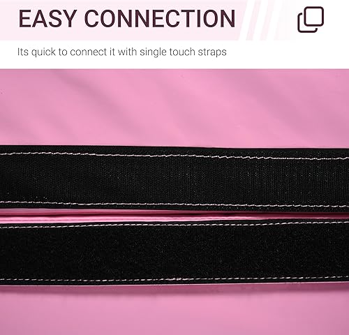 Miniatura 4 de Soozier Tapete de baile de poste, 2 pulgadas de alto x 5 pies de ancho, plegable, para el hogar, ligero y plegable