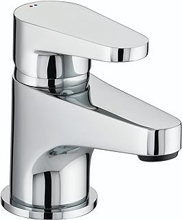 Bristan QST BAS C Quest Basin Mixer with Clicker Waste - Chrome Plated