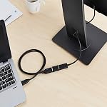 Amazon Basics HDMI Adaptateur coupleur femelle à femelle (2 Boîte), 29 x 22mm, noir