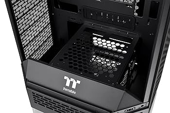 Amazon | Thermaltake The Tower 300 Black 3面強化ガラスパネル