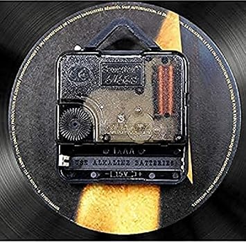 Wall Clock For Living Room Kitchen Home Office 12 Inch His Infernal Majesty Vinyl Wall Clock Record Retro Wall Clock New Year Christmas Birthday Gift Personality Creative