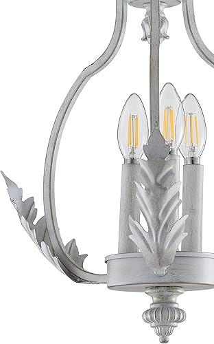 Miniatura 6 de JONATHAN Y JYL9522A Austen 12.2 pulgadas LED de metal semiempotrado, transitorio, tradicional, glamour, campo francés, cabaña, sala de estar, sala