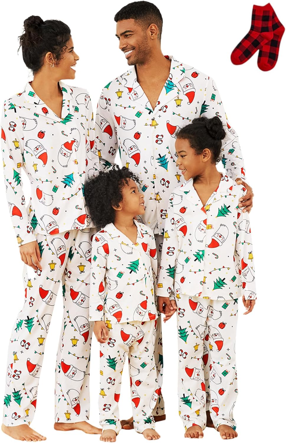 Pyjama Noël Pyjama Famille Noël PATPAT - Combinaison Polaire Capuche Cerf 3D Pyjama Noël Famille