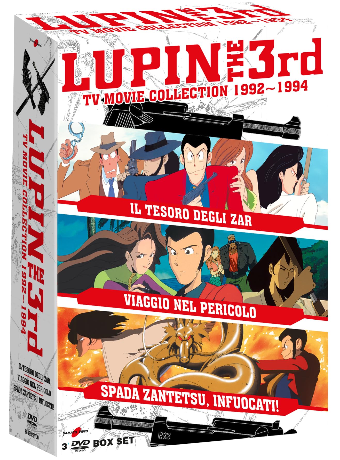 Lupin III - Tv Movie Coll. "1992-1994" (3 Dvd)