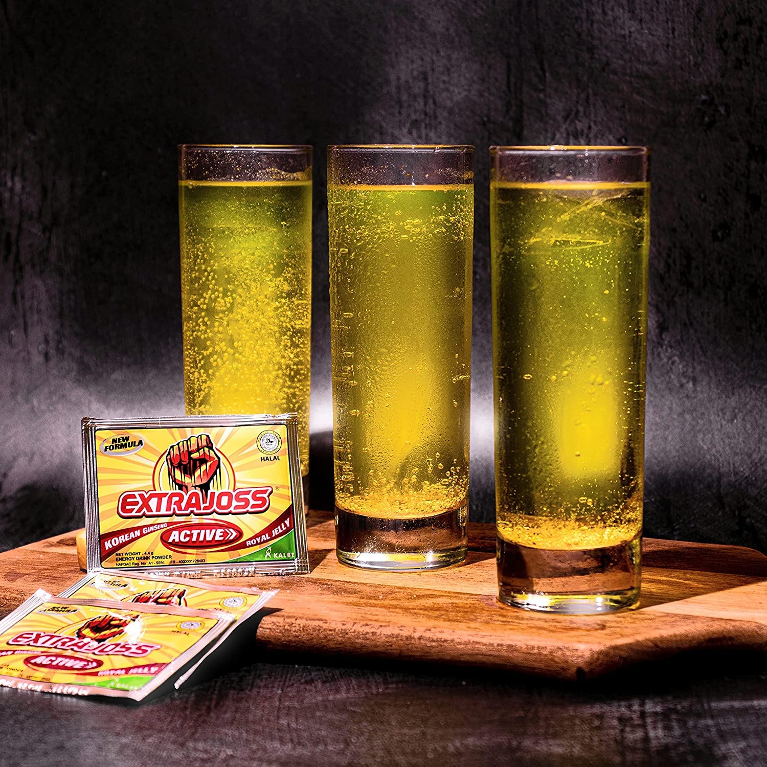 Original Flavor Extra Joss Energy Drink 12 Sachets Shot Powder