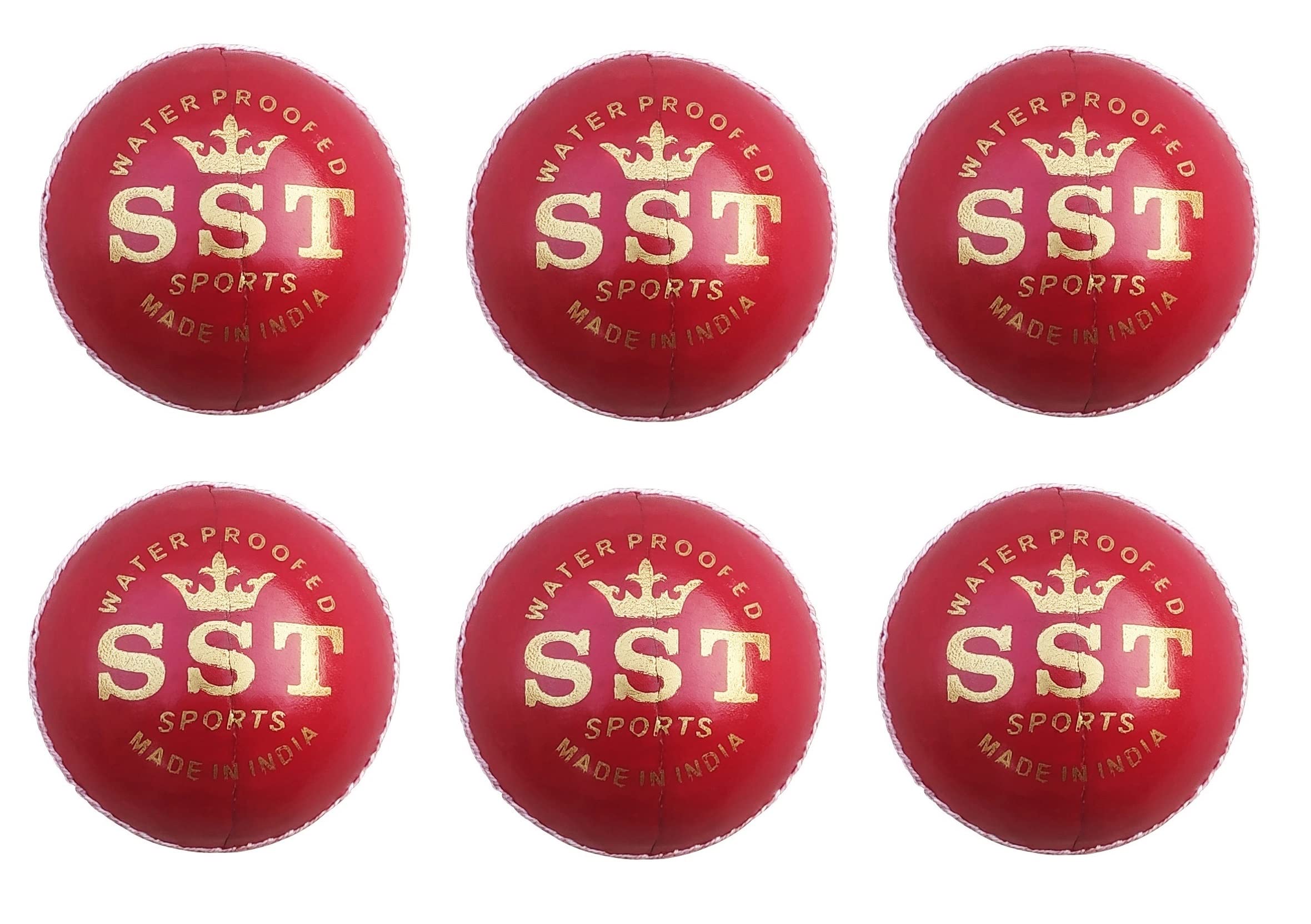 Leather Cricket Balls, Color Red, Set of 6 Balls (4 Piece), T20 Leather Cricket Balls (B0B1XH193F) Amazon Price History, Amazon Price Tracker
