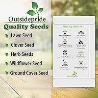 Vista 6 de Outsidepride 1000 semillas perennes Sedum Stoloniferum Stonecrop - Semillas de cubierta de tierra suculentas para plantar