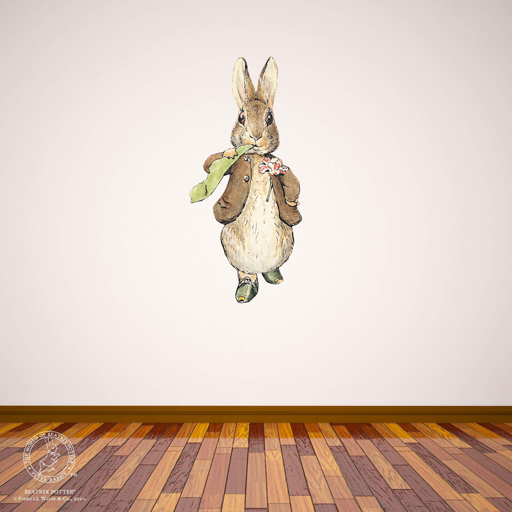 Peter Rabbit Wall Sticker - Benjamin Bunny - Official Peter Rabbit Wall Art (90cm Height x 45cm Width)
