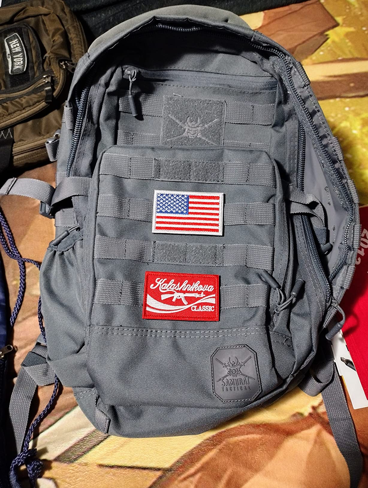 7/mo Finance SAMURAI TACTICAL Tactical Day Pack Backpack for