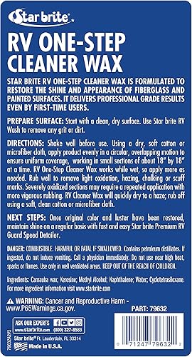 Miniatura 2 de STAR BRITE Cera limpiadora premium de un solo paso RV - 32 oz (079632)