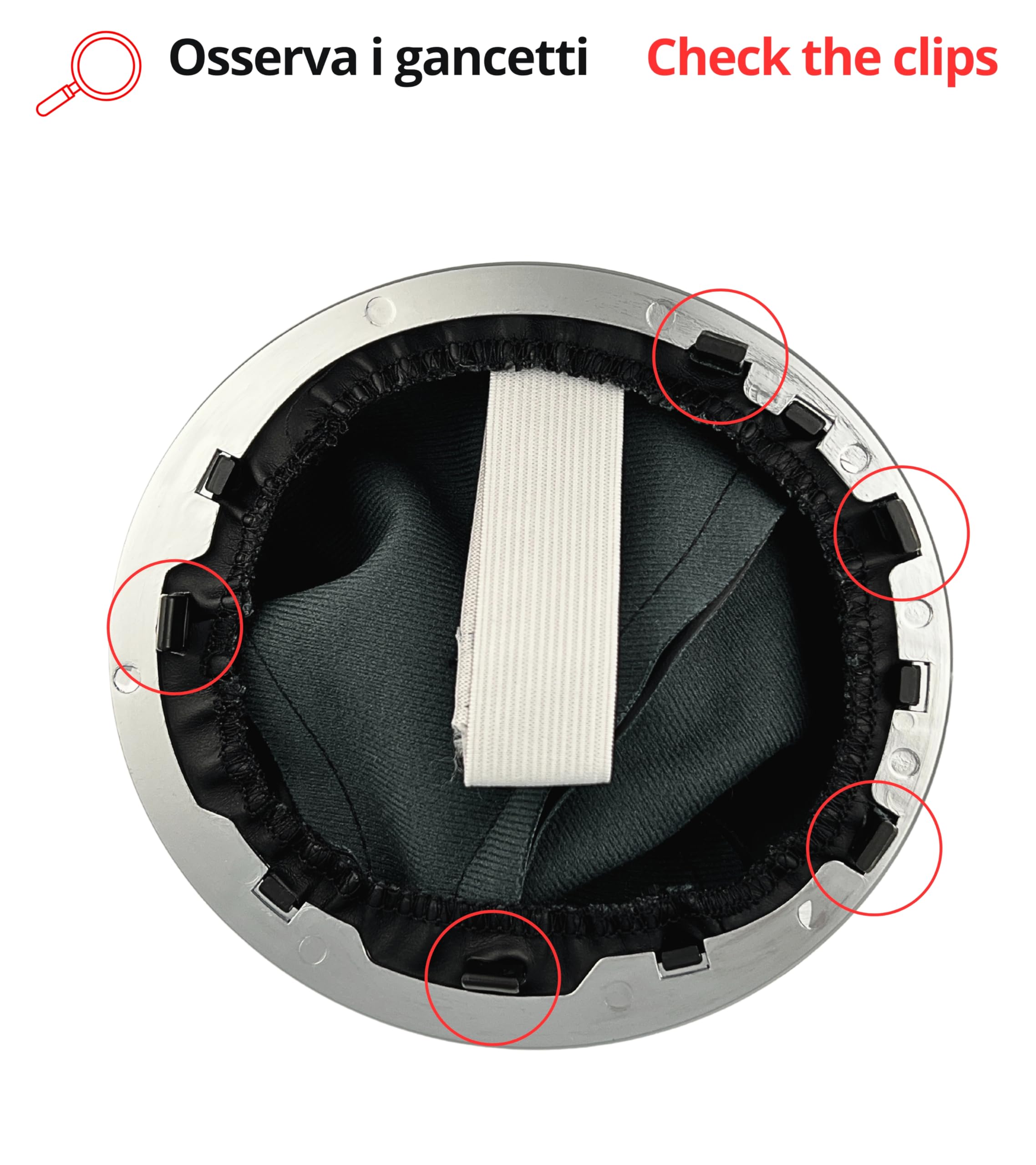 Soufflet Levier De Vitesses Similicuir Pour Fiat 500 / 500C 2007-2015 – Kit Complet Avec Anneau Chromé & Cadre, Remplacement Élégant