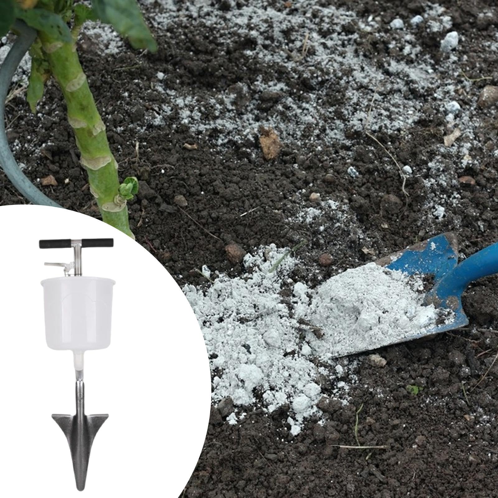 Düngerstreuer, Manueller Metall Setzlingspflanzer für Zuckerrohrplantagen mit Paprika