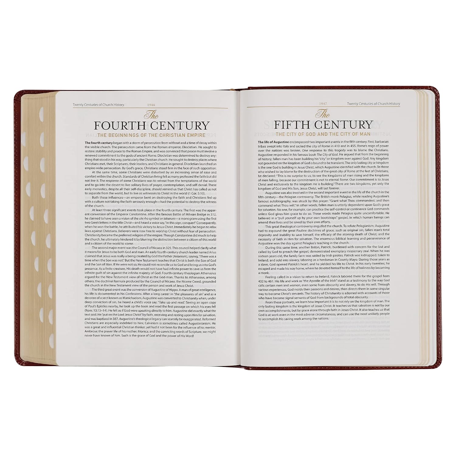 KJV Study Bible, Standard Print Faux Leather - Thumb Index, King James Version Holy Bible, Saddle Tan/Diamond (KJV Standard Study Editions)