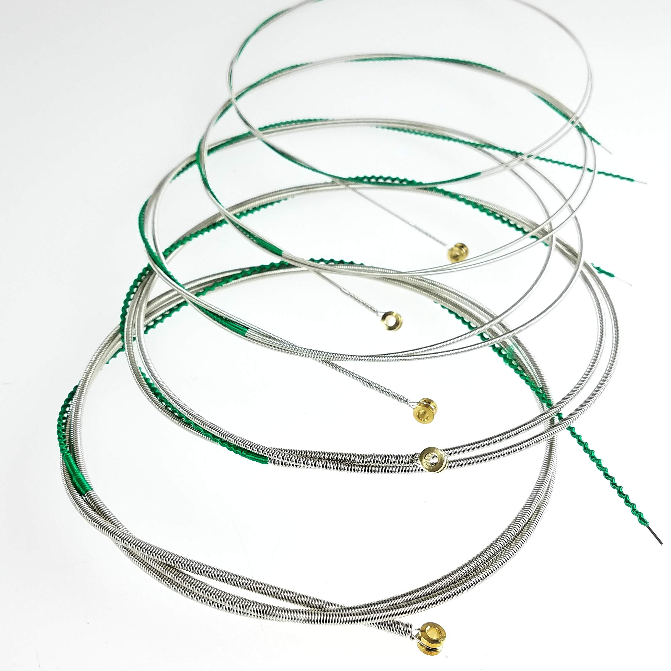 GHS™ Strings »BALANCED NICKELS - 5M-NB - 5-STRING BASS« Corde per Basso Elettrico - Pure Nickel 205 - Medium: 044-130