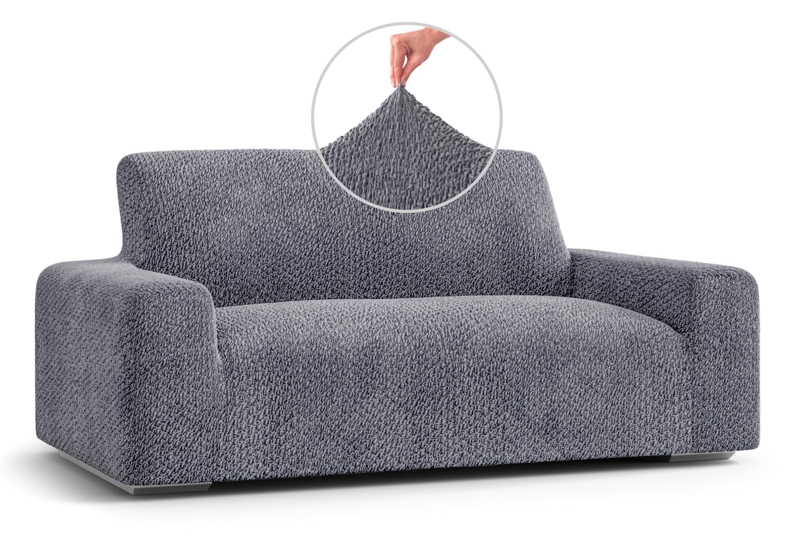 PAULATO BY GA.I.CO. Loveseat Slipcovers - 1-Piece Furniture Protector - Form Fit, Machine Washable -VelvetCollection…: retailer-supplied image