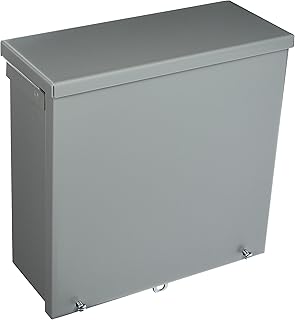 Hoffman A10R104 NEMA 3R Enclosure, Screw Cover, Galvanized, Paint Finish, 10