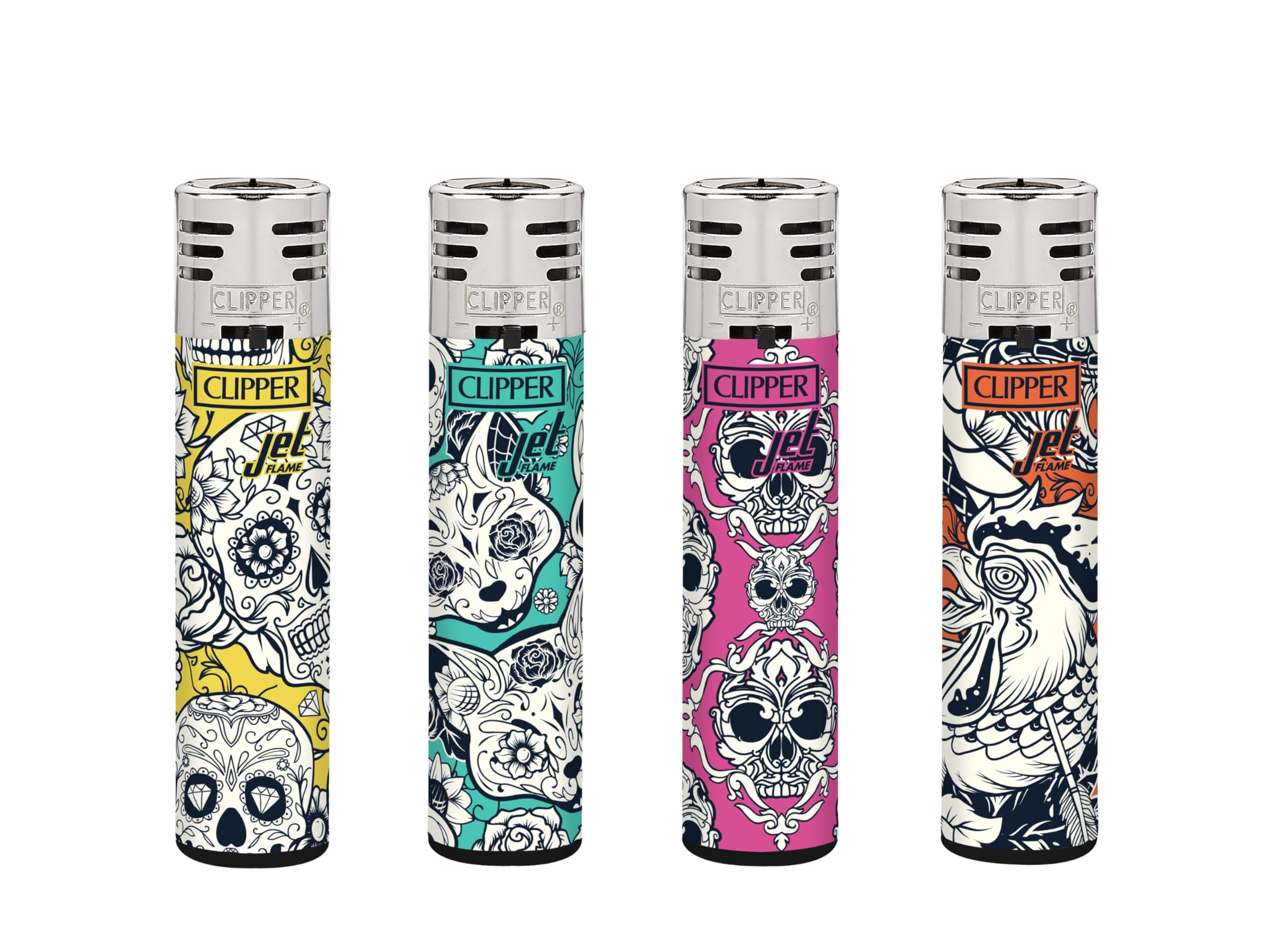 Amazon.com: Clipper Lighters Somber Pattern Jet Flame Mix
