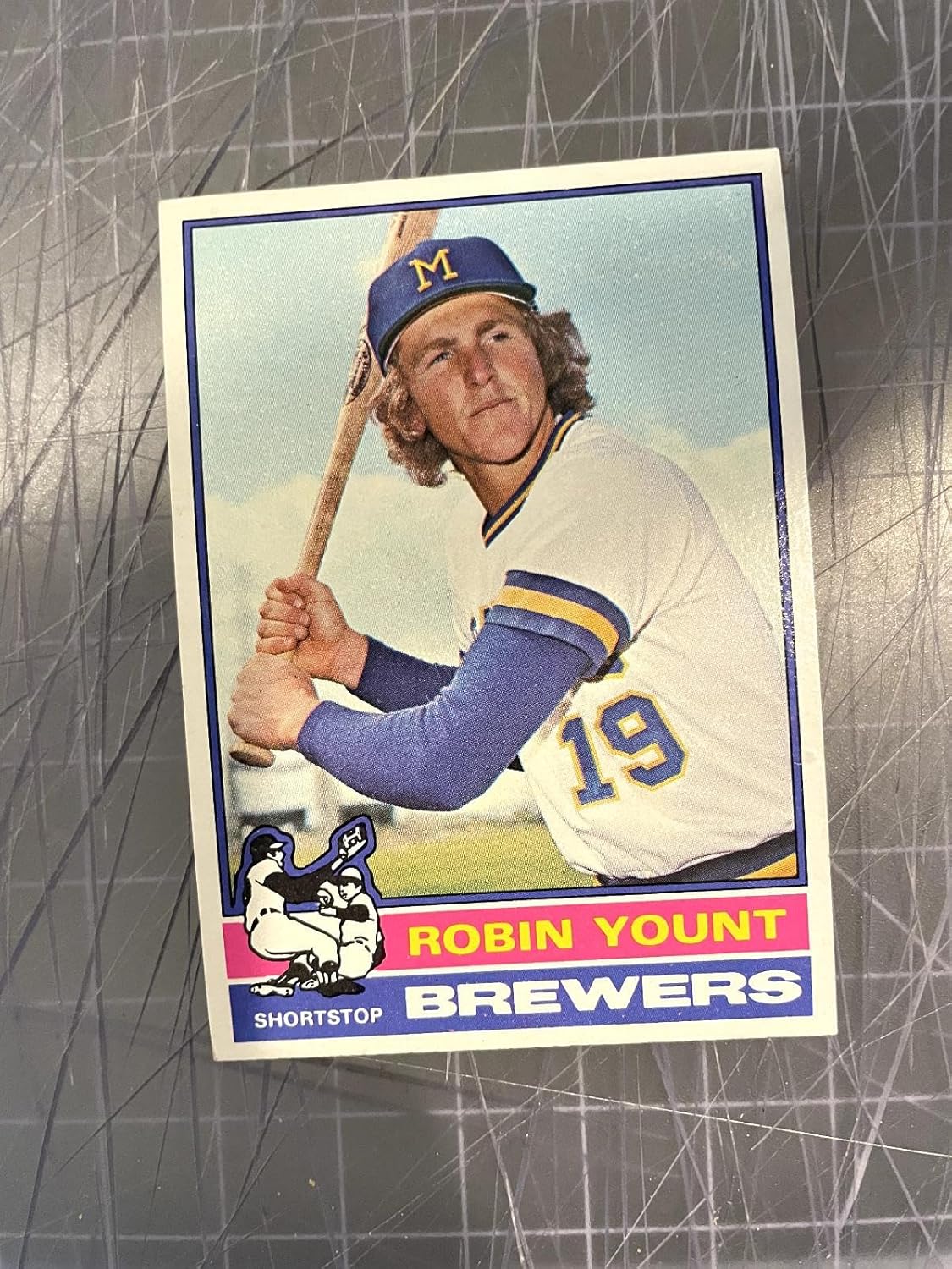 1976 Topps #316 Robin Yount Milwaukee Brewers Baseball Card Nm+ - Slabbed Baseball Cards