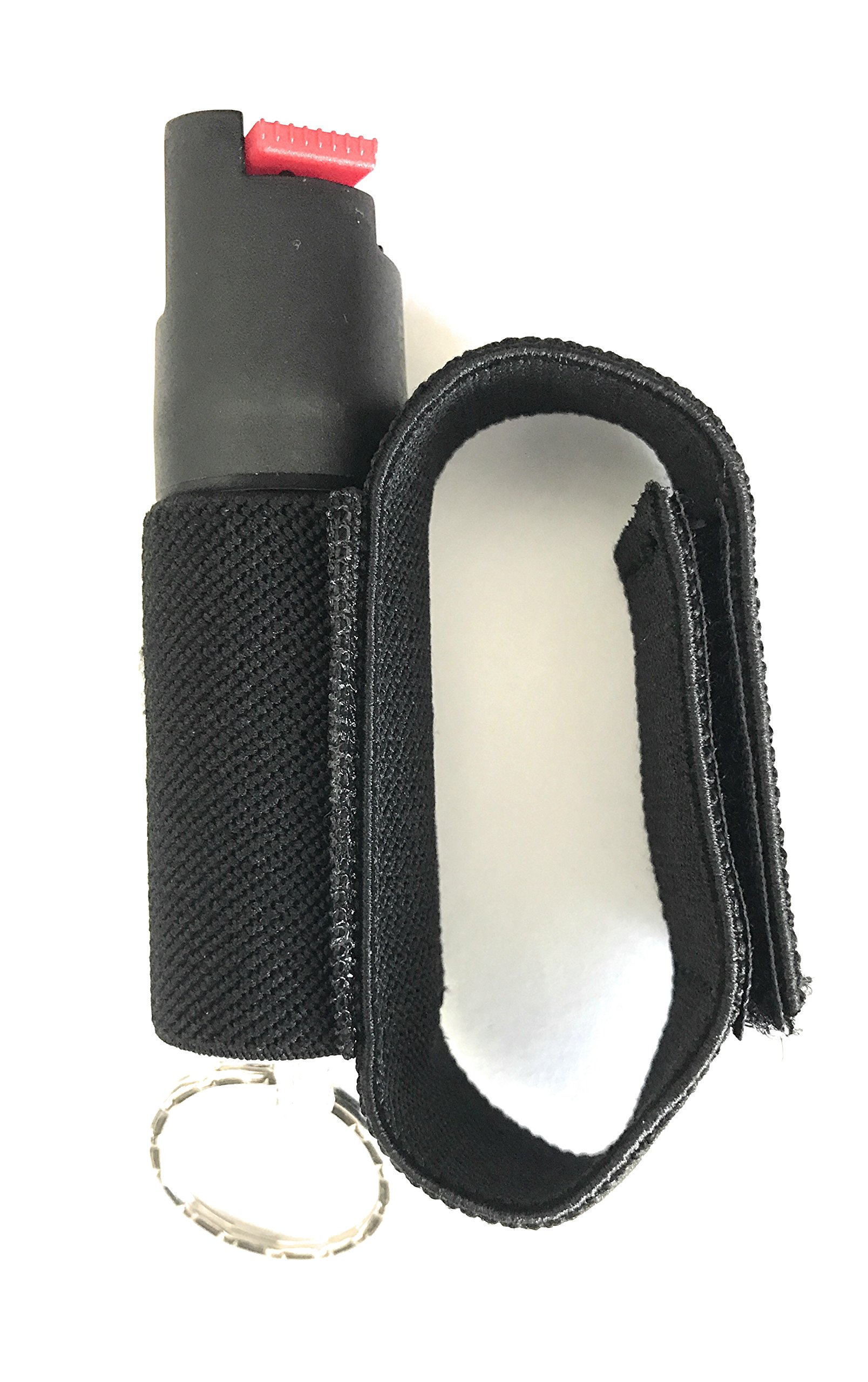 Crime Halter Keychain Red Pepper Spray - 1/2 oz - Soft Case