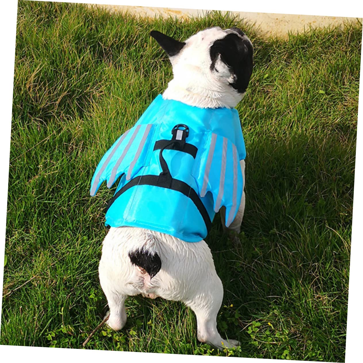 VICASKY Professional Dog Swimsuit Portable Life Vest for Dogs Breathable Polyester Material