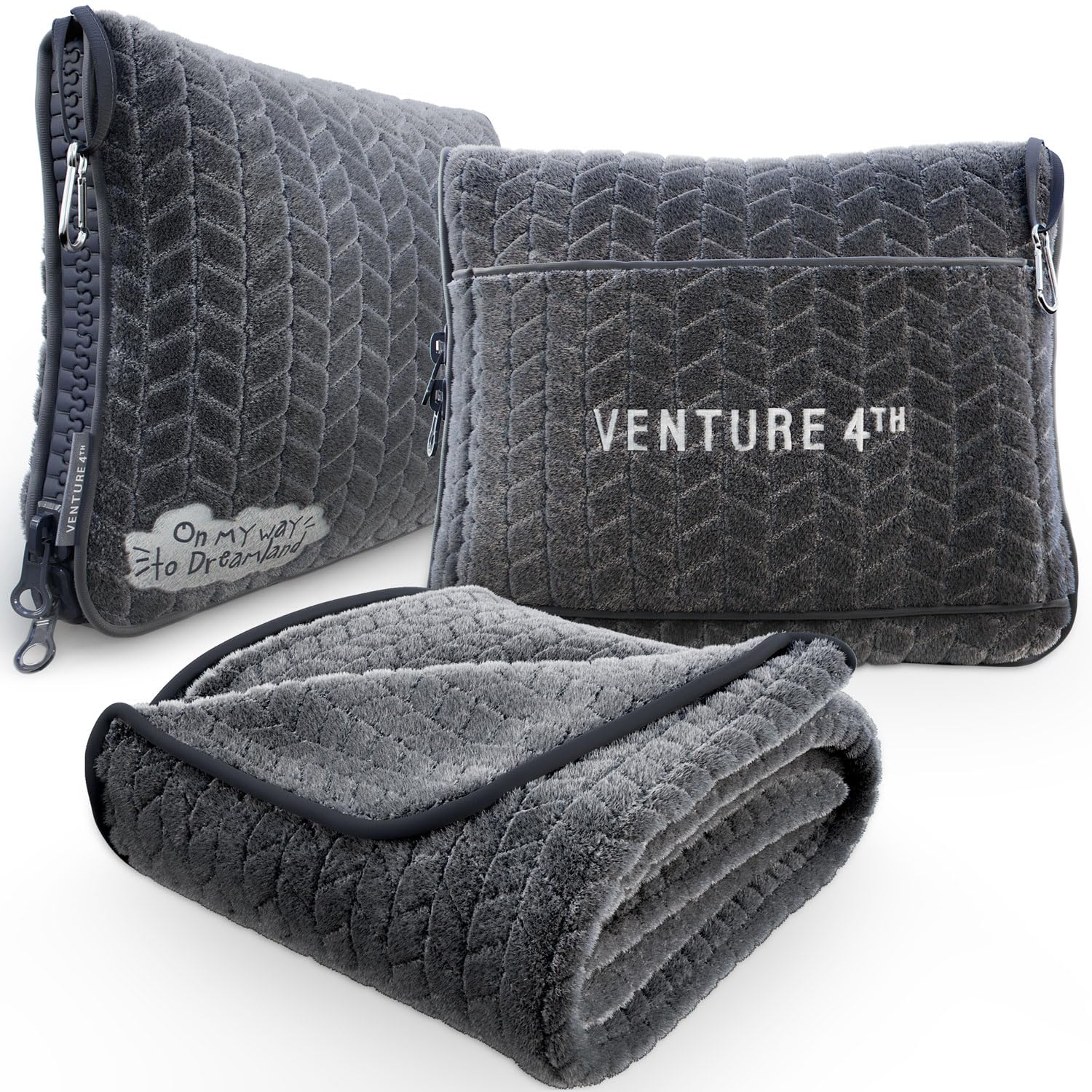 VENTURE 4TH Travel Blanket Pillow