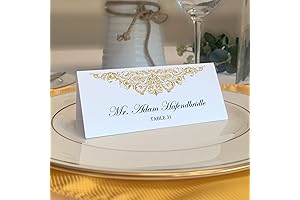 Paisley Printable Place Cards: Elevate Your Wedding Décor with a Touch of Elegance